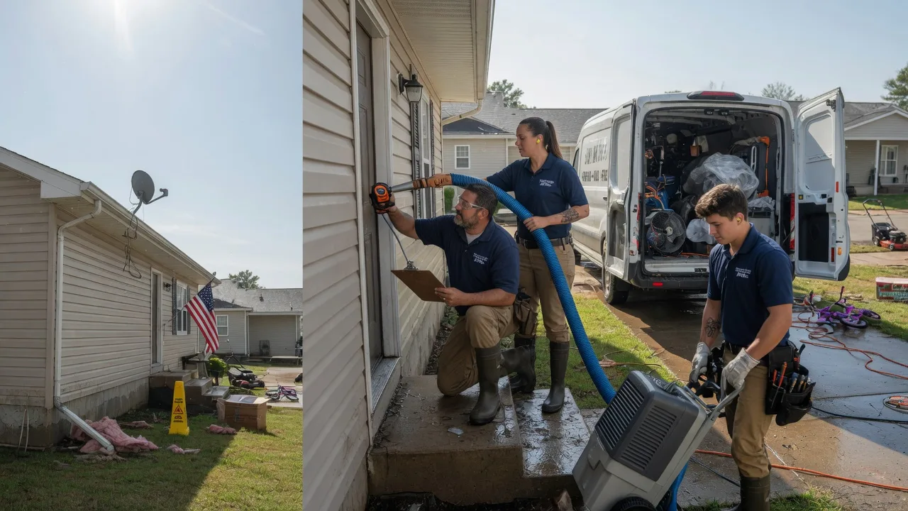 Ceiling Water Damage Restoration in Sneads, FL near me